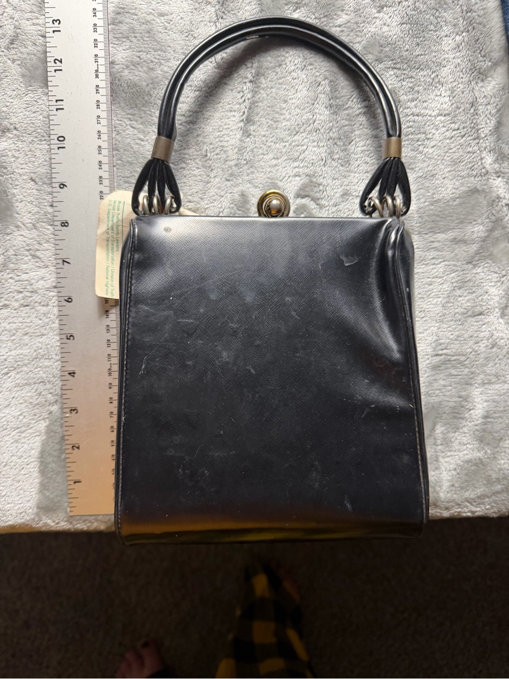 Classic Black Top-Handle Women's Bag